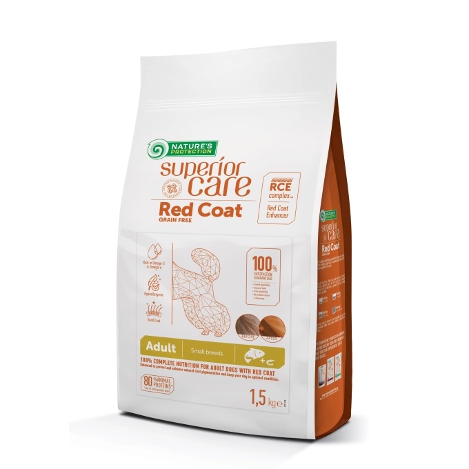 Nature's Protection Superior Care Red Coat Adult Small Breed