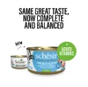 Schesir Cat Can Tuna With Seabass in Jelly 85g