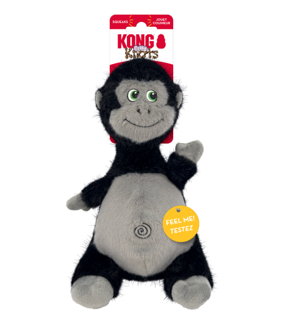 Kong Knots Belly Gorilla Dog Toy
