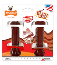 Nylabone Basted Bone Wolf Chew Dog Toy Small 2pk