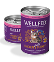 Pet Interest Wellfed Adult Chicken and Turkey 200g Can For Cats