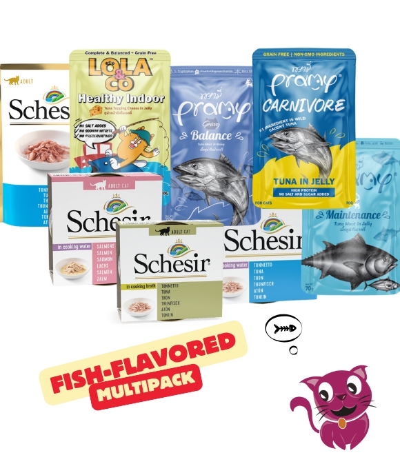 Fish-Flavoured Multipack for Adult Cat