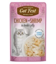 Cat Fest Chicken with Shrimp Tender Jelly Pouch 70g