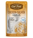 Cat Fest Chicken with Salmon Tender Jelly Pouch 70g