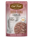 Cat Fest Duck with Tuna Tender Jelly Pouch 70g