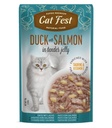 Cat Fest Duck with Salmon Tender Jelly Pouch 70g