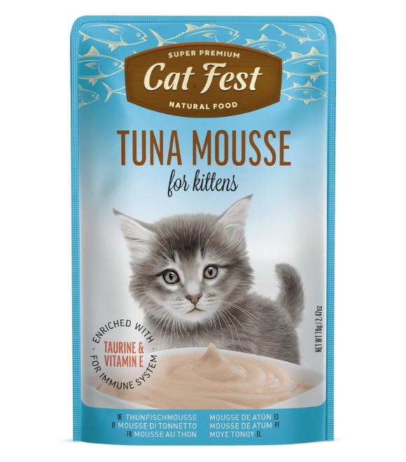 Cat Fest Tuna Mousse for Kitten Pouch 70g