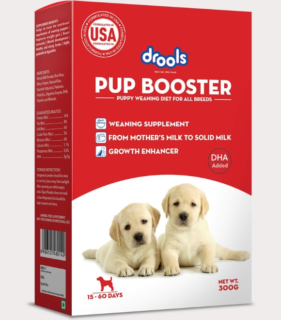 Drools Pup Booster 300g