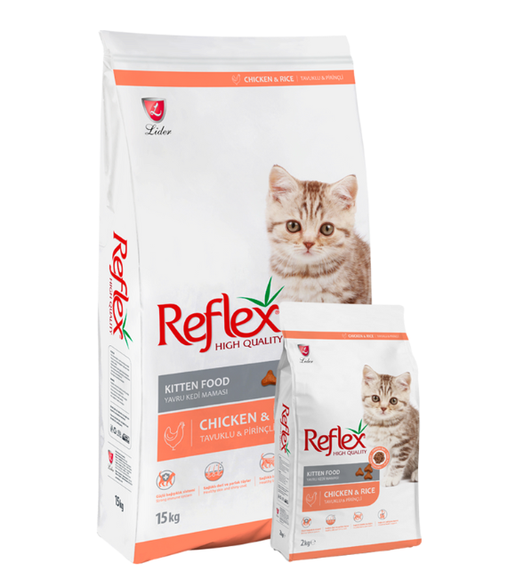 Reflex Kitten Food with Chicken &amp; Rice 2kg