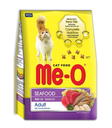 Me-O Dry Adult Cat Food Seafood Flavor, 1.2kg