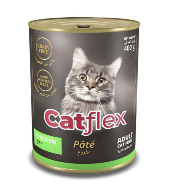 Catflex Chicken Pâté Cat Food – 400g
