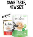 Schesir Cat Pouch Chicken Fillets with Seabass in Jelly 70g