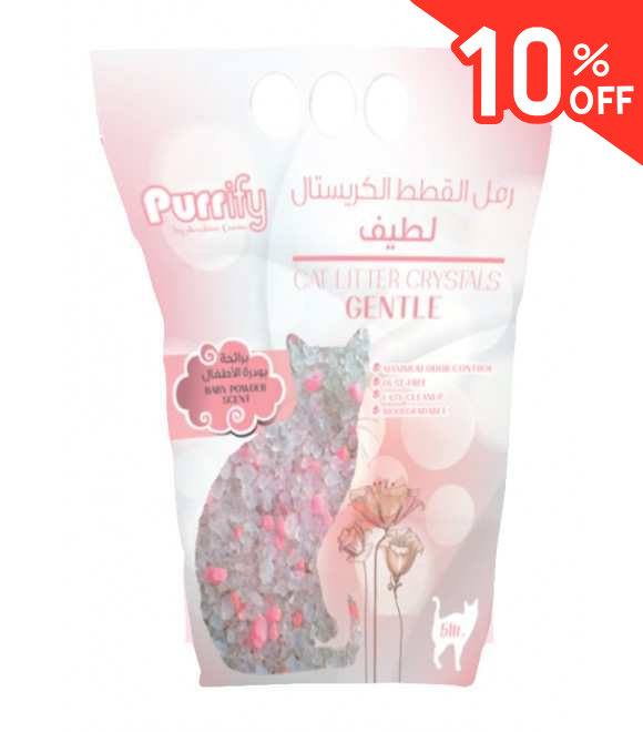 Purrify Cat Litter Crystals Gentle -5L-Offer