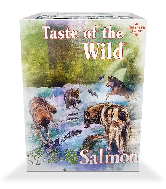 Taste Of The Wild Salmon And Herring Tray In Pate 390g