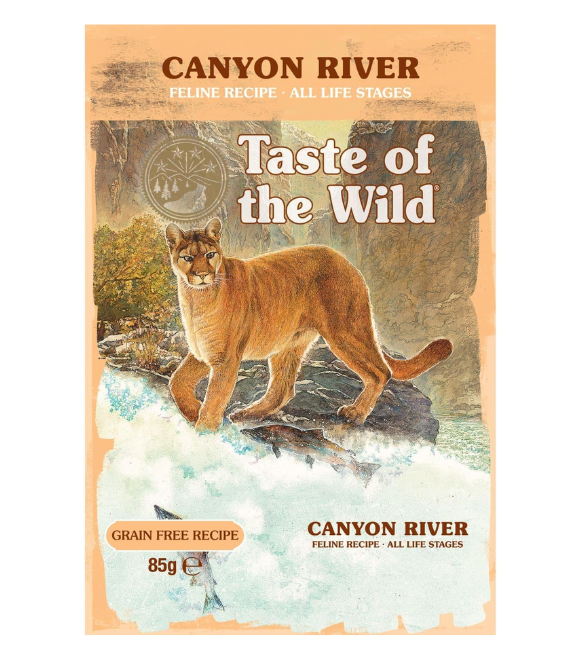 Taste of the Wild Canyon River Feline Wet Food Pouch 85g