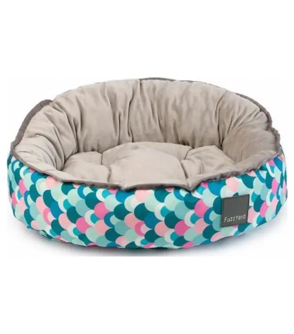 PZ-Fuzzyard Splash Reversible Pet Bed – Super Comfy Small