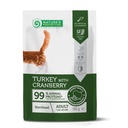 Nature’s Protection Sterilized Cat Pouch with Turkey & Cranberry – Adult Cats (100g)