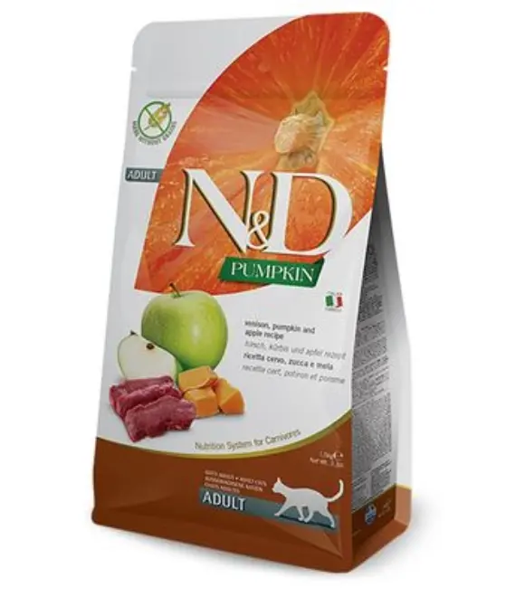 PZ-Farmina N&D Pumpkin Cat Neutered Quail – 1.5 kg