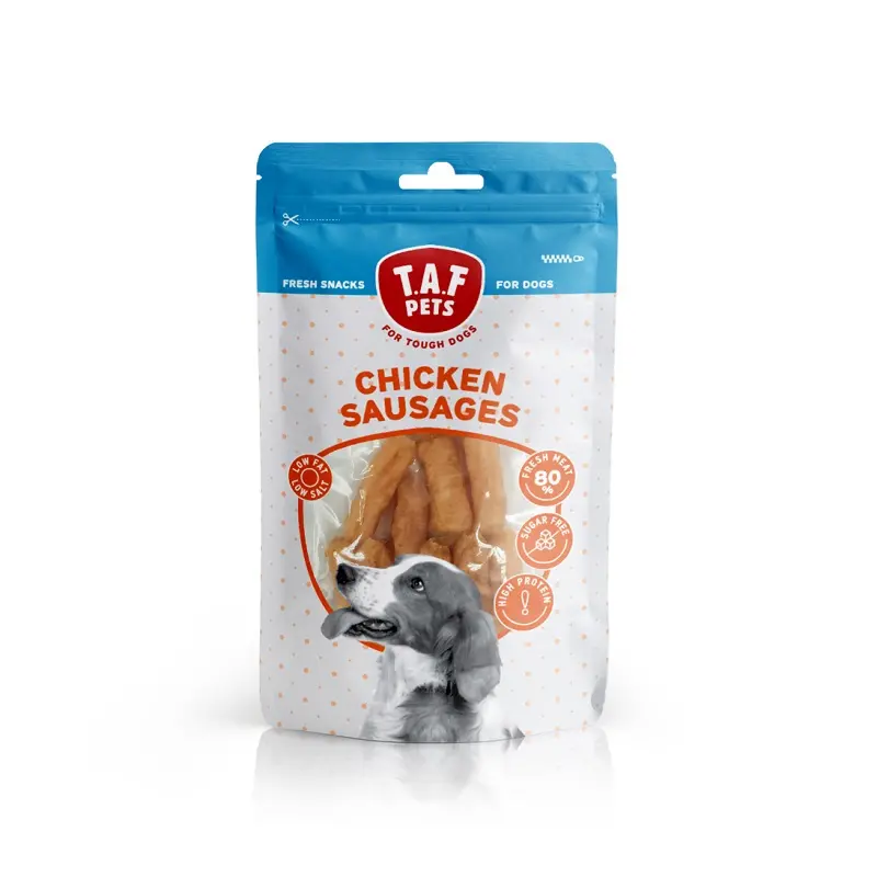 TAF Pets Fresh Dog Treats Chicken Sausages 75g