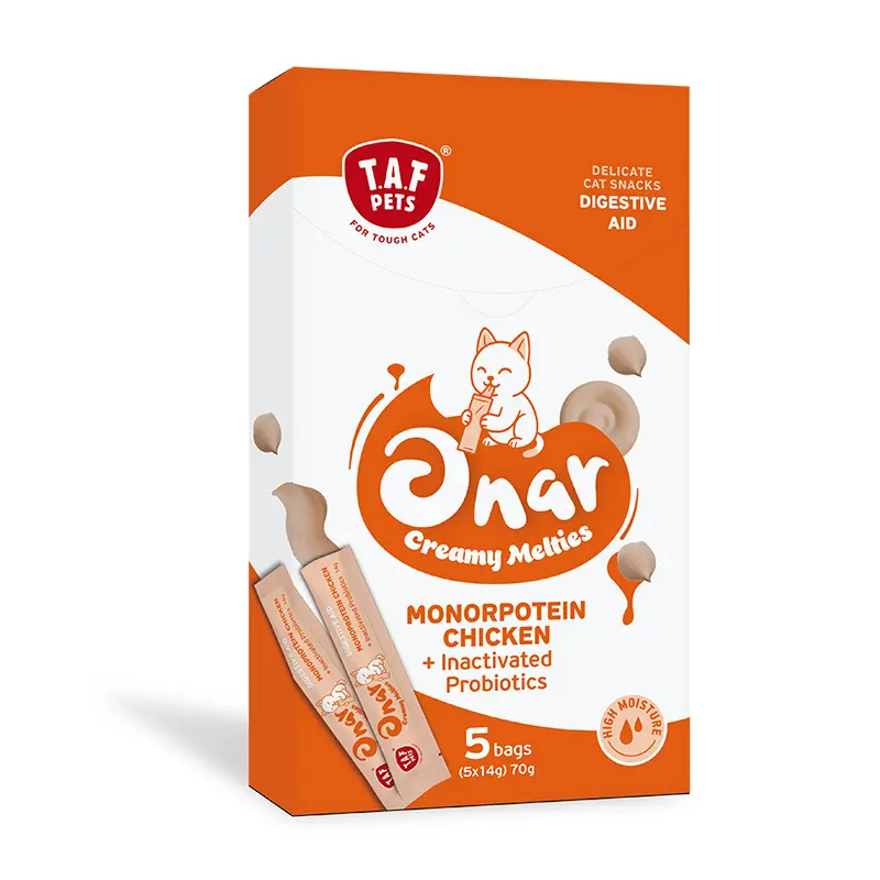TAF Pets Onar Creamy Melties Chicken Cat (5X14g) 70g