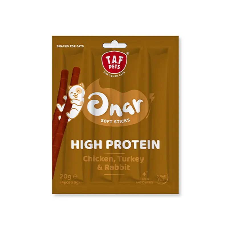 TAF Pets Onar Soft Sticks Chicken Turkey & Rabbit Cat (4X5g) 20g
