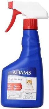 [039079058940] Adams Spray Flea and Tick Spray - For Cats 473ml
