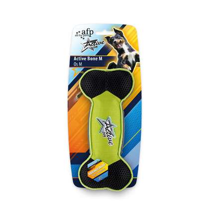 [847922036027] All For Paws Active dog - Active Bone L - Green