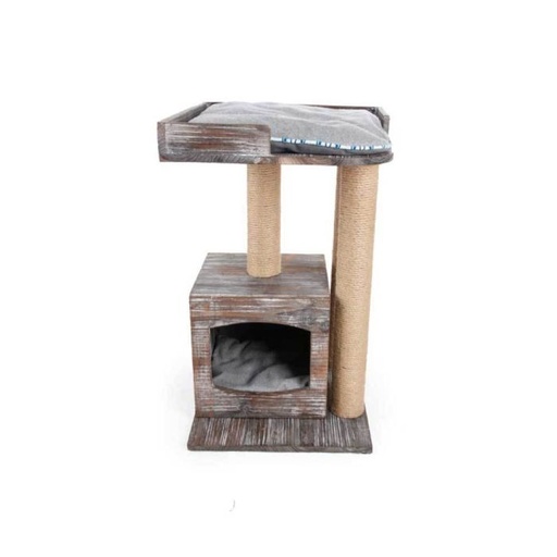 [847922025516] All For Paws Vintage Cat - 3 Post vintage