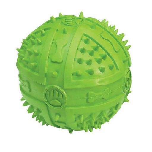 [721343008279] Begood Rubber Squeaky Ball-Green