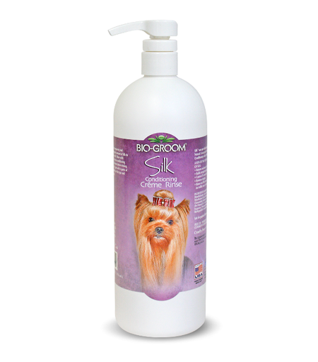 [021653320321] Bio-Groom Silk Conditioning Cream Rense 32 oz