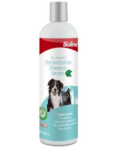 [6970117122930] Bioline Deinsectization Shampoo for Pets 200ml