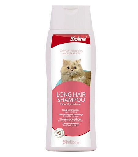 [6970117122886] Bioline Long Hair Shampoo Especially for Mild Care 250ml