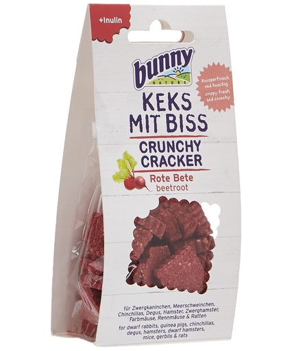 [4018761116164] Bunny Nature Crunchy Cracker with Beetroot 50g
