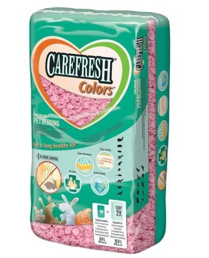[066380000900] Carefresh Soft Pet Bedding Pink 6 Ltr