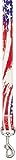 [721343522614] Casual Canine Neoprene Lead, 6-Feet by 1-Inch, Red Flag