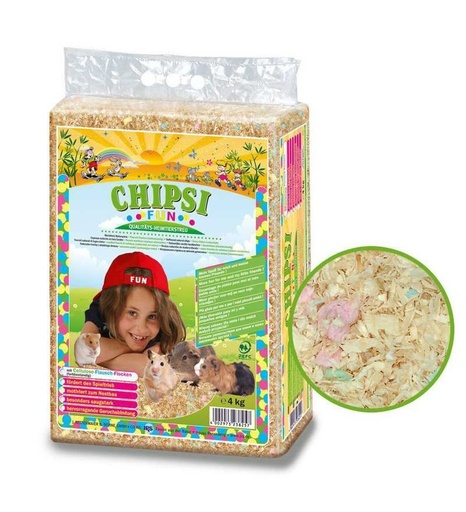 [4002973238257] Chipsi Fun Pet Bedding Economy Pack 4kg