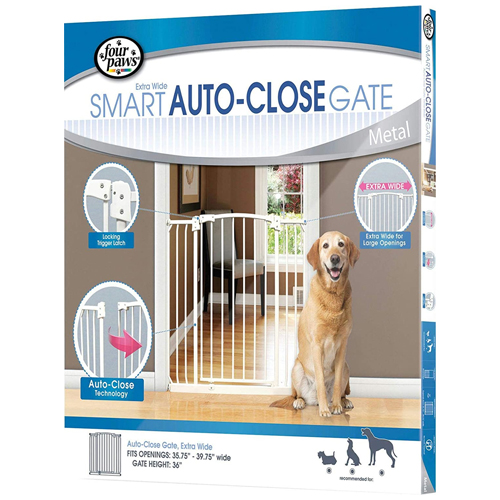 [045663971601] Four Paws Gate AUTO CLOSE 30-34X39H