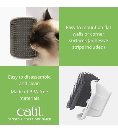[022517431528] Hagen Catit Senses 2.0 Self Groomer