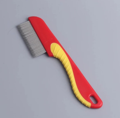 [0123456700292] Essential grooming Tools Lice Comb Long Needle 15x5 CM