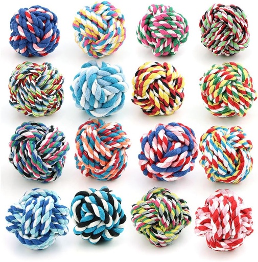 [123456000640] Pets.Love.Earth Circle Rope Toy 10cm