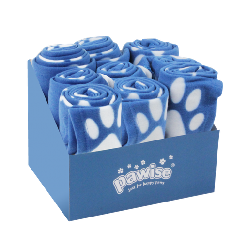 [8886467523762] Pawise Basic Blanket with Paws