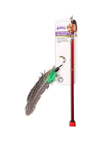 [8886467582660] Pawise Cat  Telescoping Flying Teaser