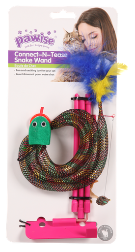 [8886467582172] Pawise Connect-N-Tease  Snack Wand