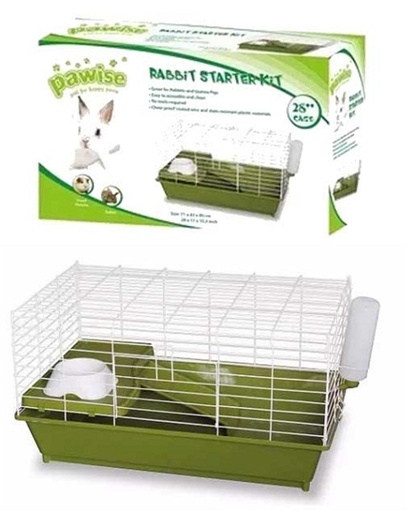[8886467590641] Pawise RABBIT STARTER KIT 40x17x20 in/ 101x43x51cm