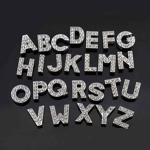 [SLIDE1116] Pet Arabia Sliding collars letters