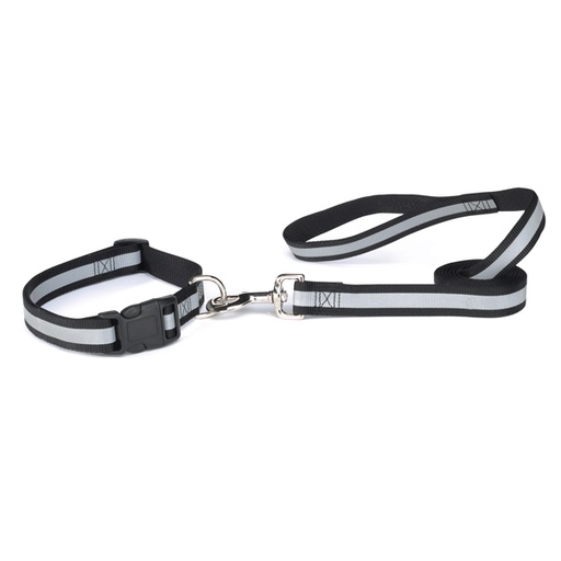 [6084001390173] Pets.Love.Earth Reflective Collar and Lead