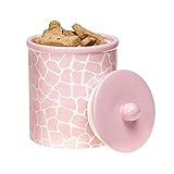[721343418399] Pet Studio Sweet Safari Canister Pink