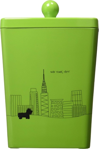 [721343609124] Pet Studio Treat Canister green1