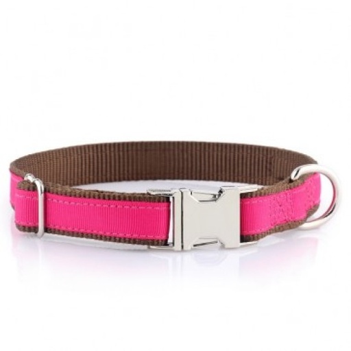[635934608949] Pets.Love.Earth  Heavy Duty Dog Collar Red/PinkBlue/Green -S