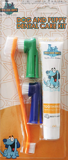[635934607973] Pets.Love.Earth Dog And Puppy Dental Care Kit